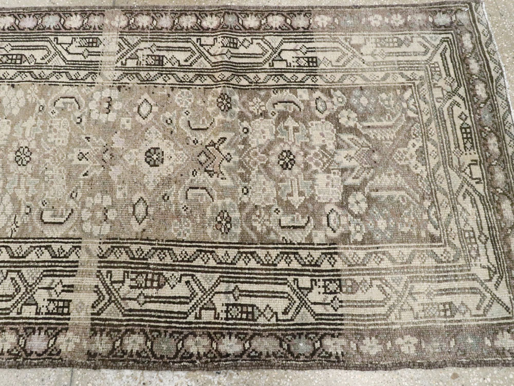Antique Persian Malayer Runner, No.23716 - Gss