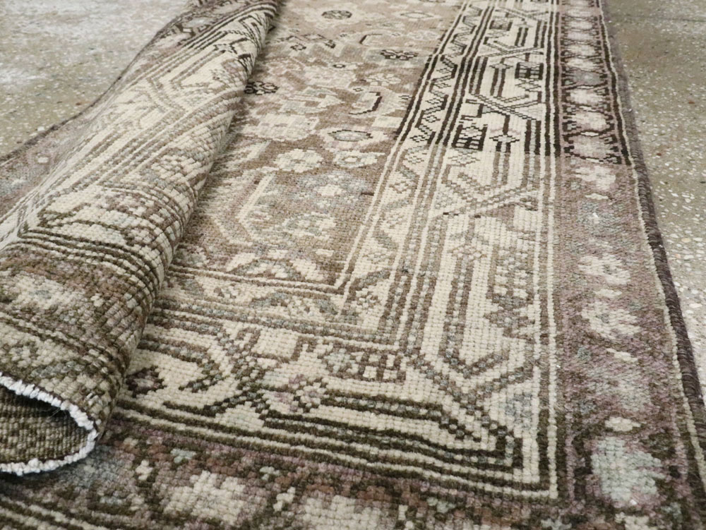 Antique Persian Malayer Runner, No.23716 - Gss