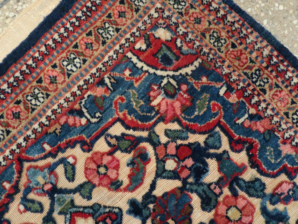 Antique Persian Souf Kashan Rug (Pair: 1 of 2), No.23718 - Gss