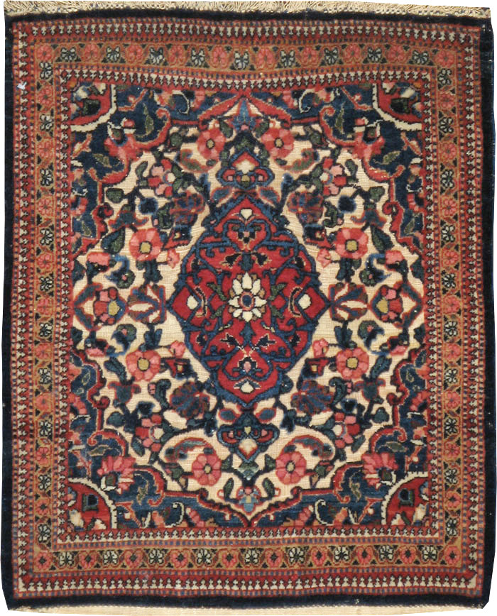 Antique Persian Souf Kashan Rug (Pair: 2 of 2), No.23719 - Gss