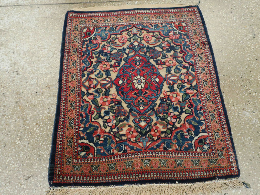 Antique Persian Souf Kashan Rug (Pair: 2 of 2), No.23719 - Gss
