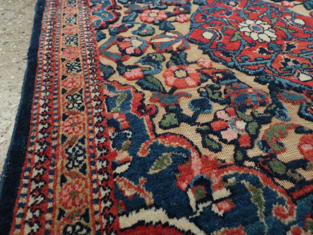 Antique Persian Souf Kashan Rug (Pair: 2 of 2), No.23719 - Gss