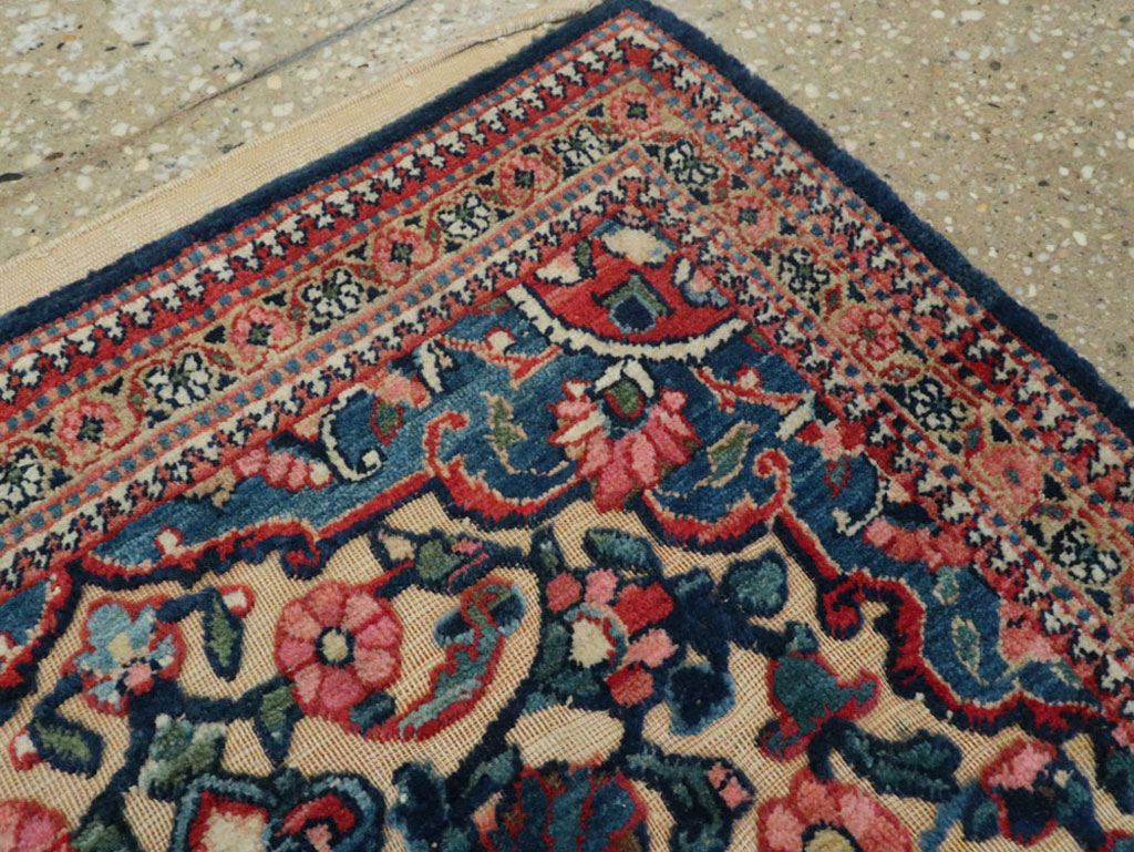 Antique Persian Souf Kashan Rug (Pair: 2 of 2), No.23719 - Gss