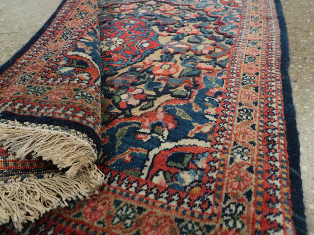 Antique Persian Souf Kashan Rug (Pair: 2 of 2), No.23719 - Gss