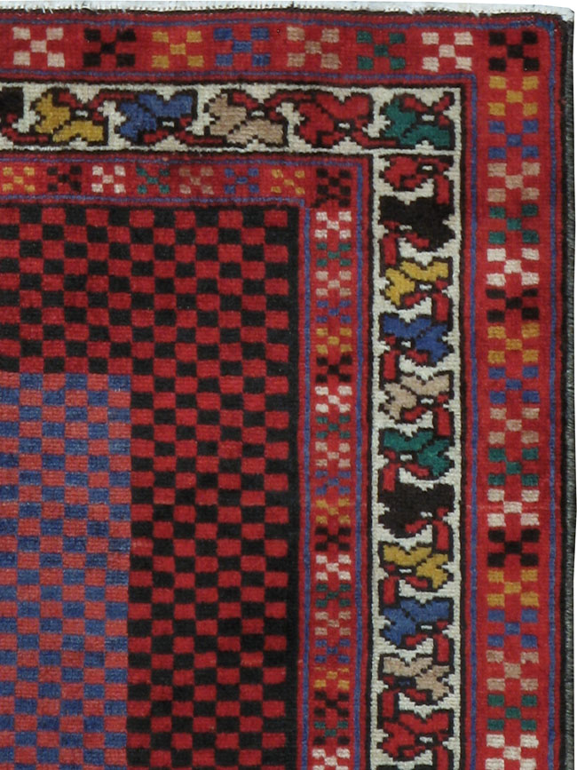 Vintage Persian Malayer Modernist Rug (Pair: 1 of 2), No.23730 - Gss