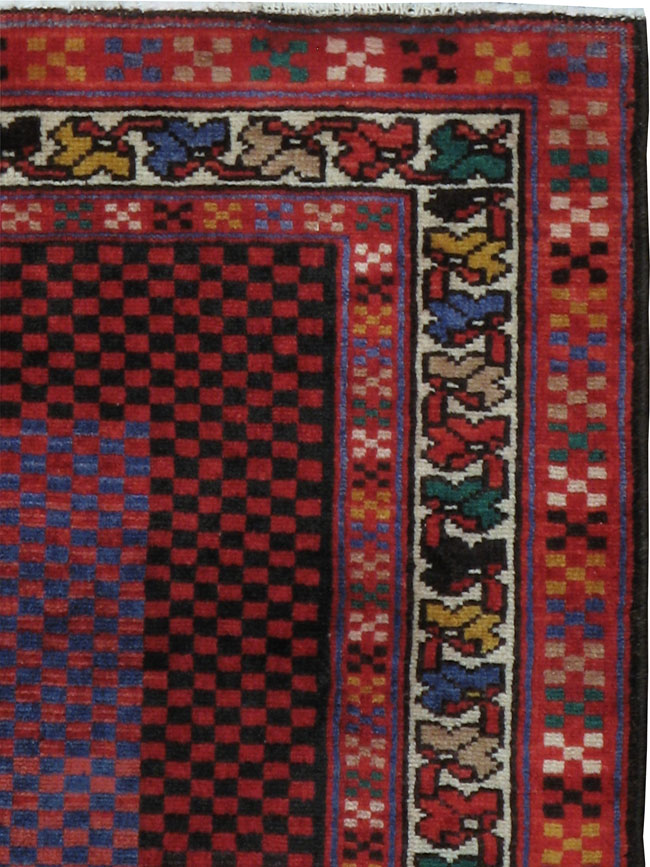 Vintage Persian Malayer Modernist Rug (Pair: 2 of 2), No.23731 - Gss