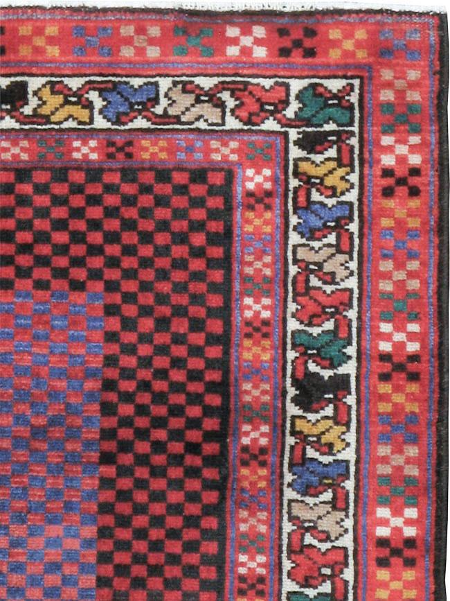 Vintage Persian Malayer Modernist Rug (Pair: 2 of 2), No.23731 - Gss