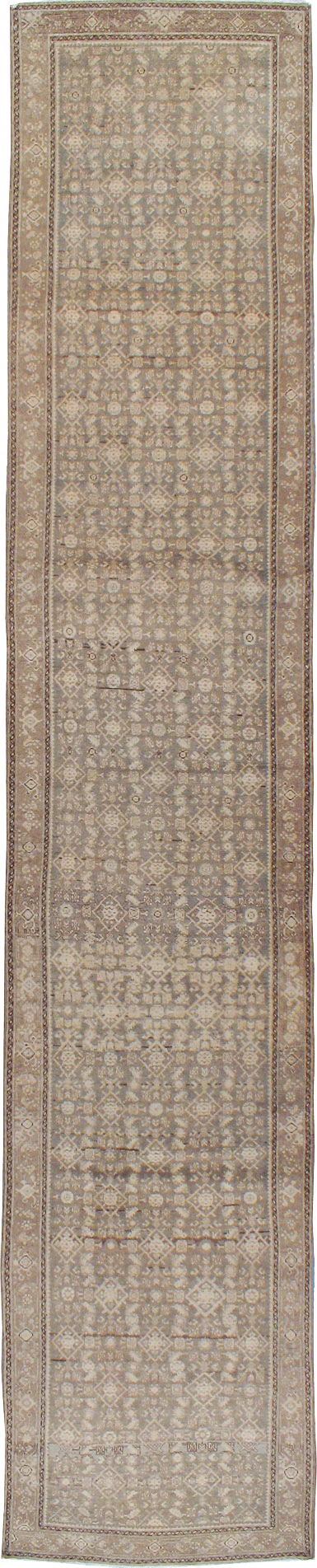 Vintage Persian Malayer Runner, No.23734 - Gss