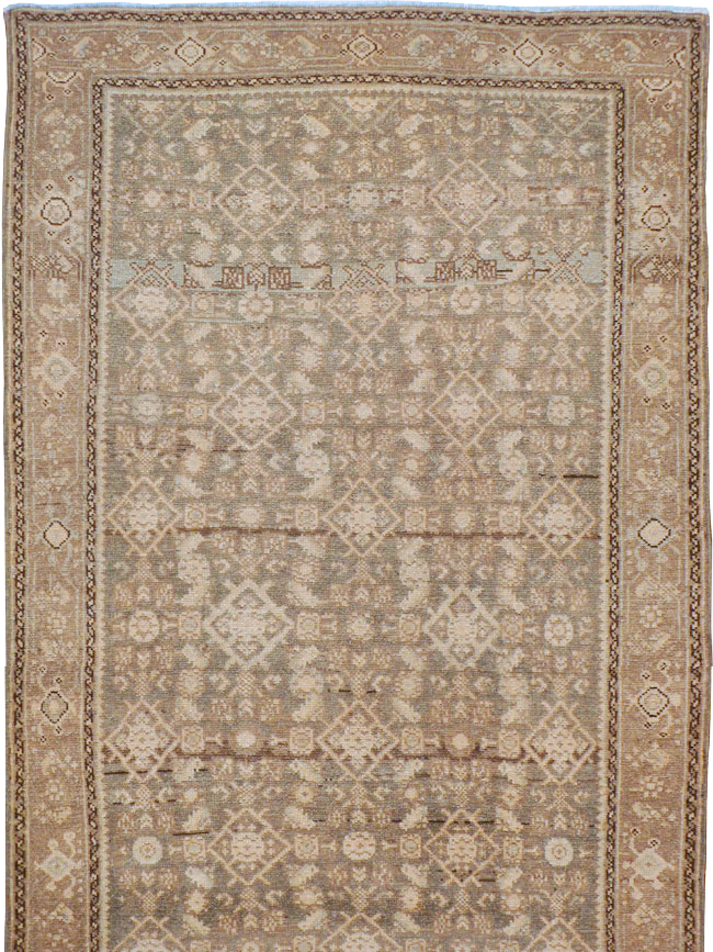 Vintage Persian Malayer Runner, No.23734 - Gss