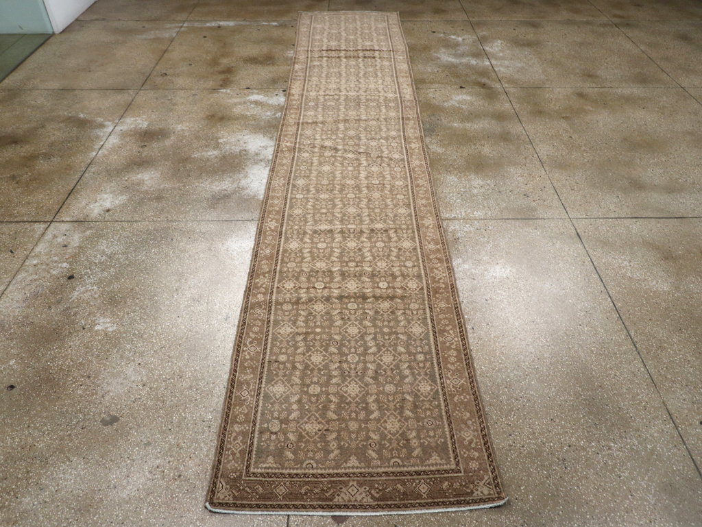 Vintage Persian Malayer Runner, No.23734 - Gss