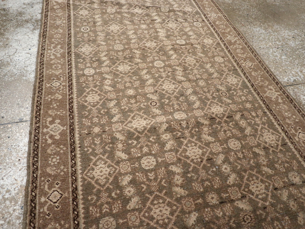 Vintage Persian Malayer Runner, No.23734 - Gss
