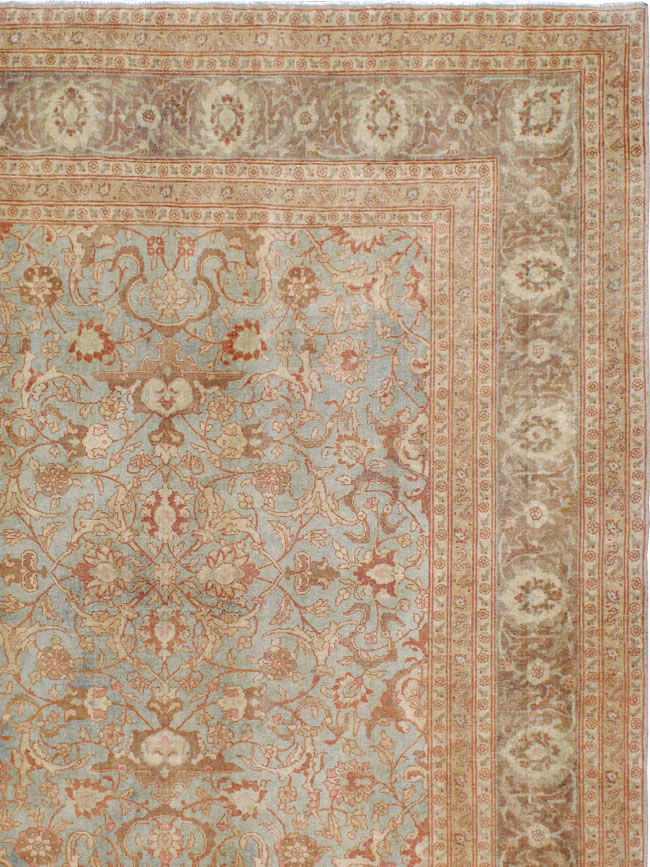 Antique Persian Tabriz Carpet, No.23735 - Gss