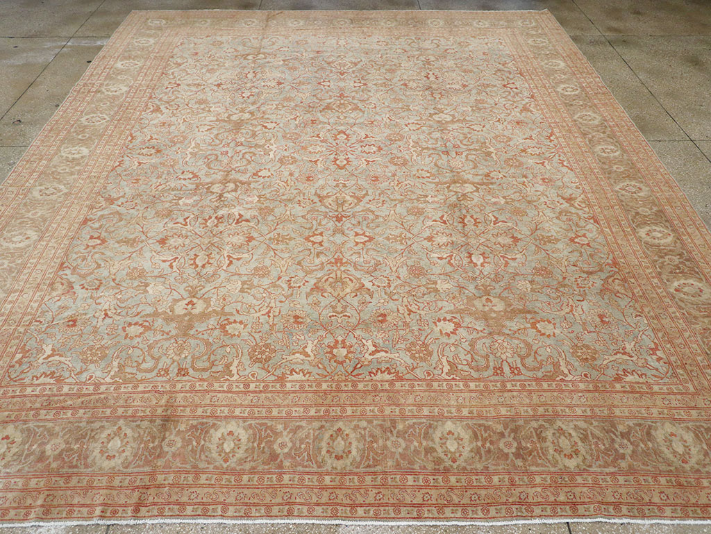 Antique Persian Tabriz Carpet, No.23735 - Gss
