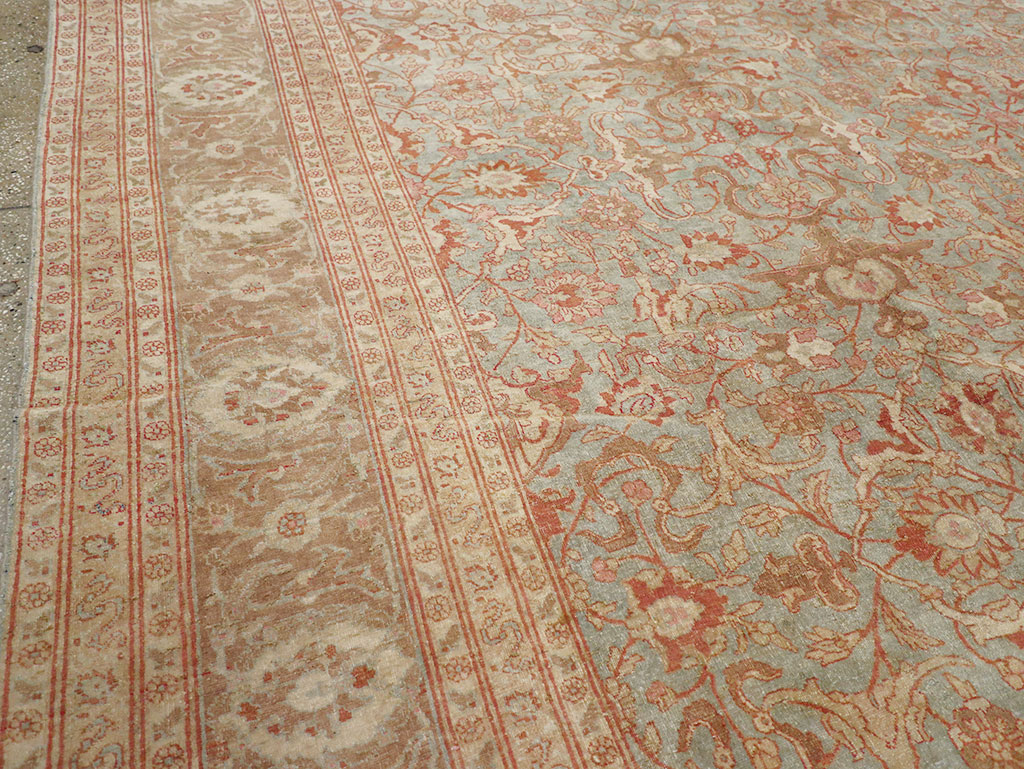 Antique Persian Tabriz Carpet, No.23735 - Gss