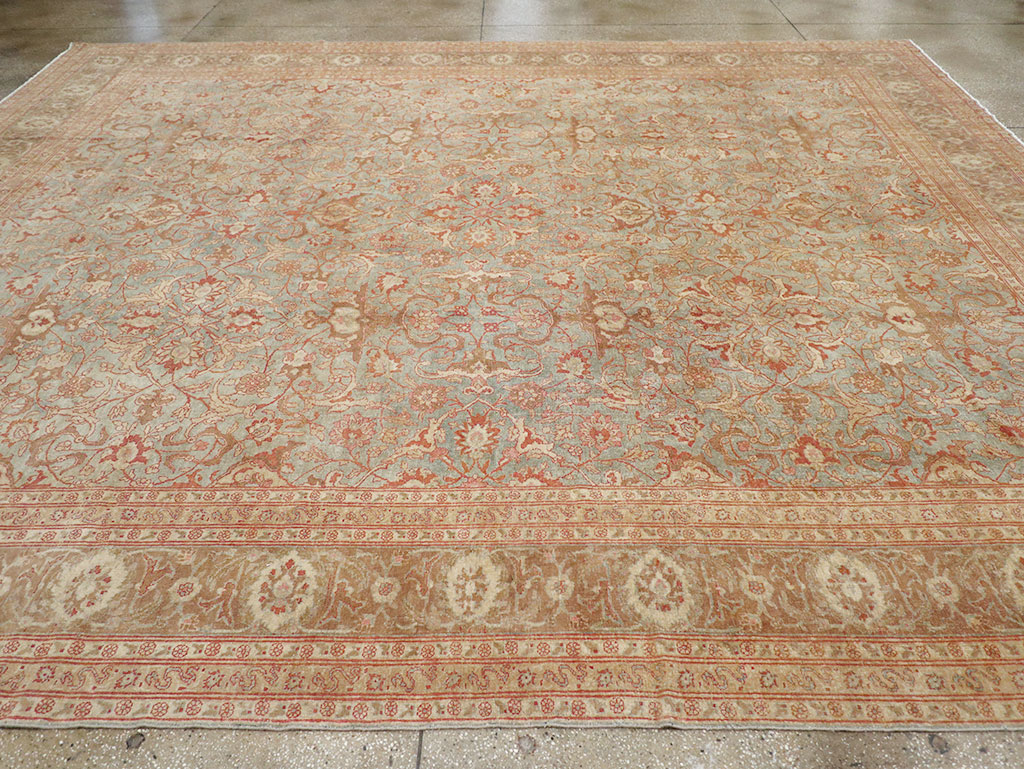Antique Persian Tabriz Carpet, No.23735 - Gss