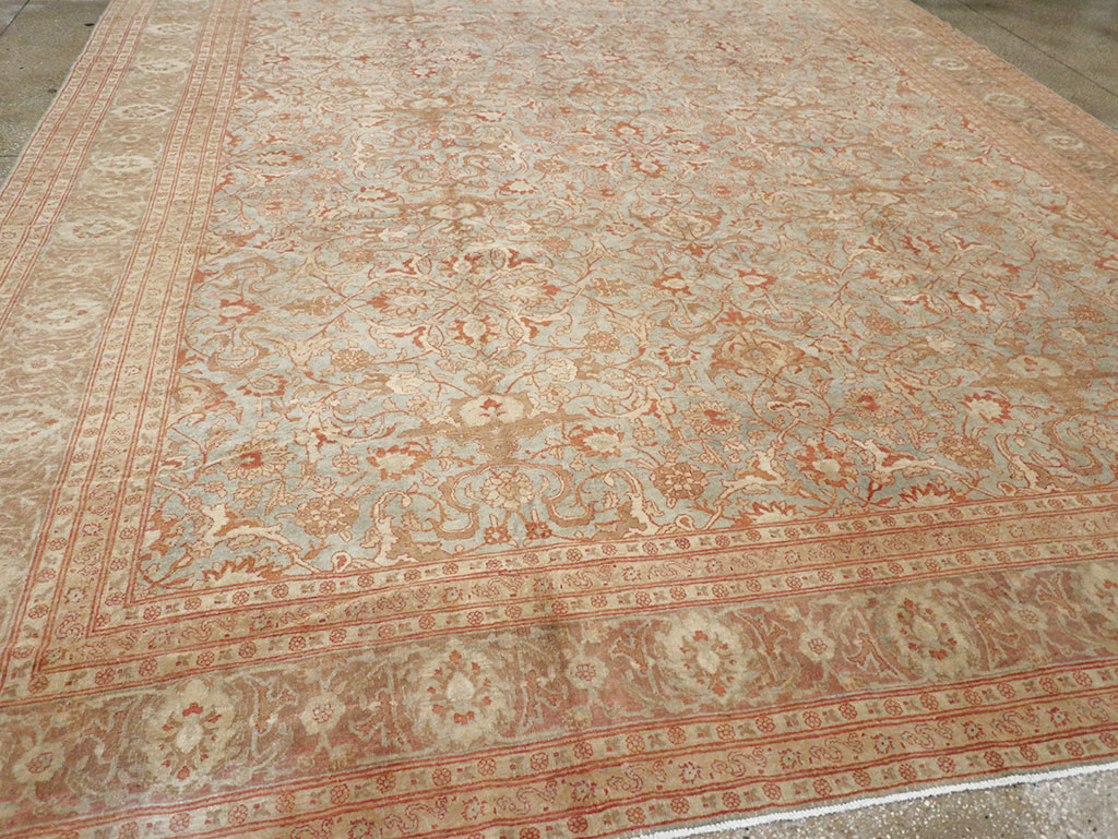 Antique Persian Tabriz Carpet, No.23735 - Gss