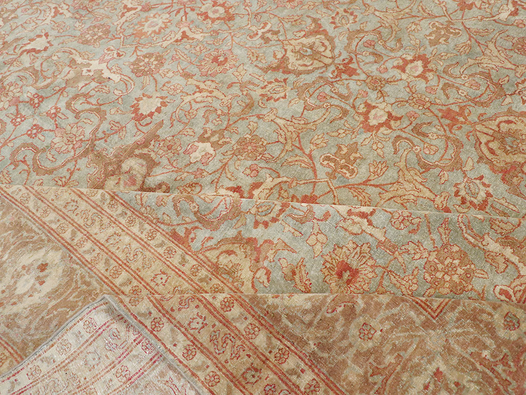 Antique Persian Tabriz Carpet, No.23735 - Gss