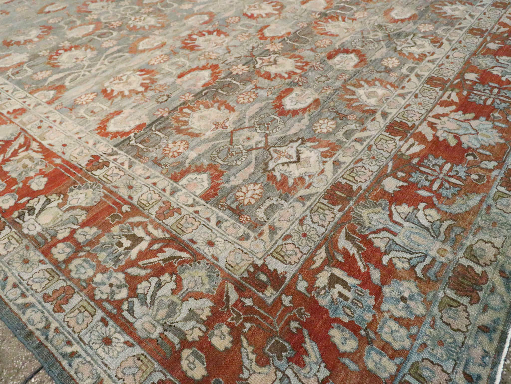 Antique Persian Bibikabad Carpet, No.23743 - Gss