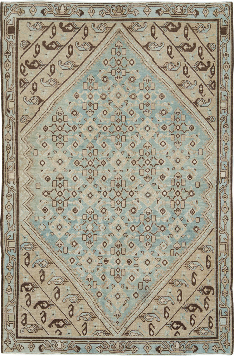 Vintage Persian Malayer Rug (Pair: 1 of 2), No.23753 - Gss