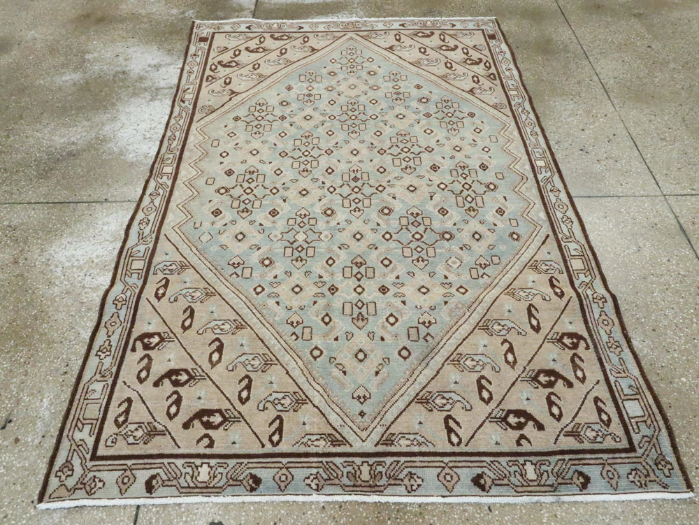 Vintage Persian Malayer Rug (Pair: 1 of 2), No.23753 - Gss