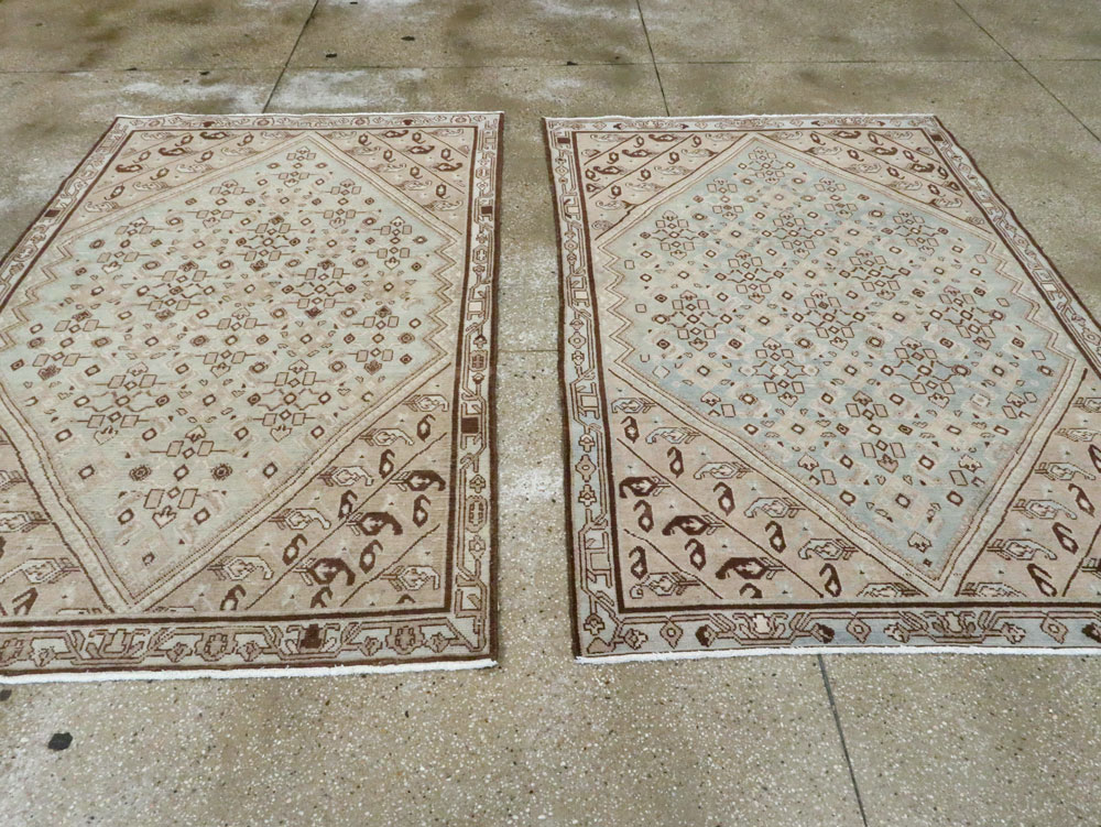 Vintage Persian Malayer Rug (Pair: 1 of 2), No.23753 - Gss