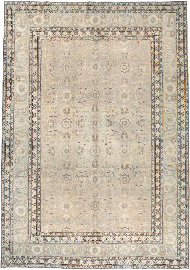 Antique Persian Tabriz Carpet, No.23756 - Gss