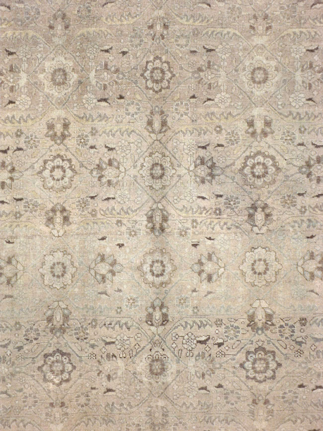 Antique Persian Tabriz Carpet, No.23756 - Gss