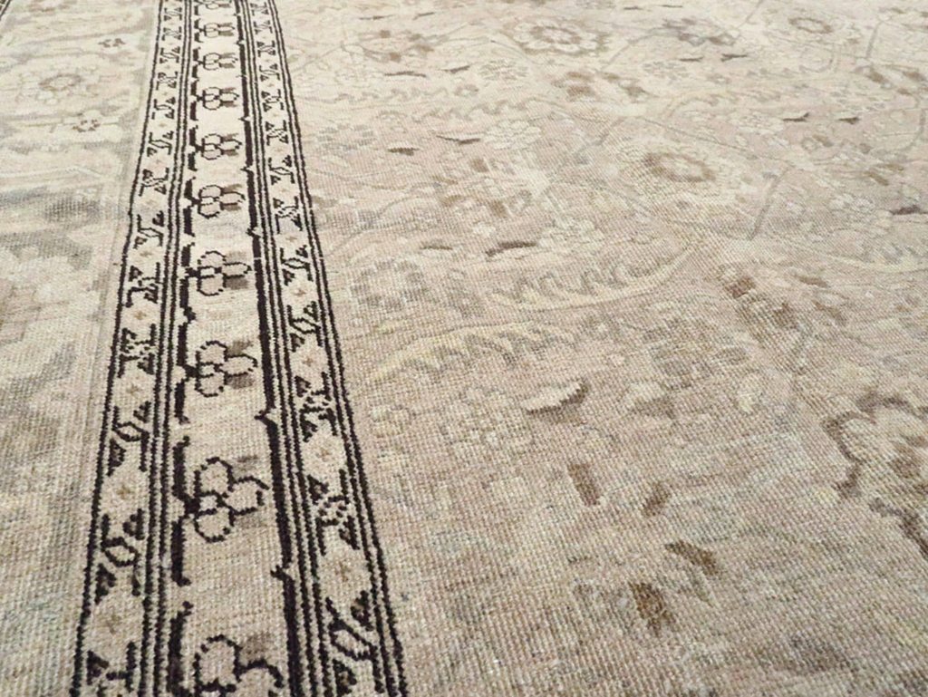 Antique Persian Tabriz Carpet, No.23756 - Gss