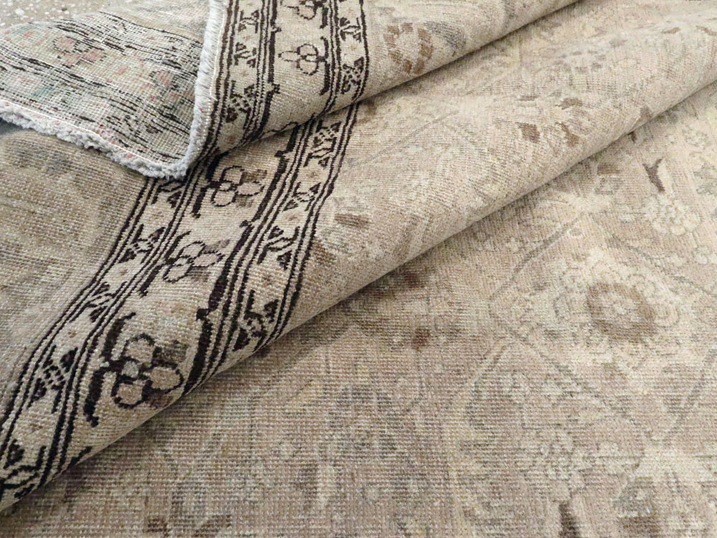 Antique Persian Tabriz Carpet, No.23756 - Gss