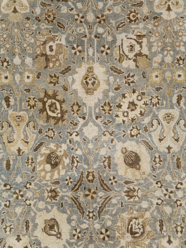 Antique Persian Tabriz Carpet, No.23765 - Gss