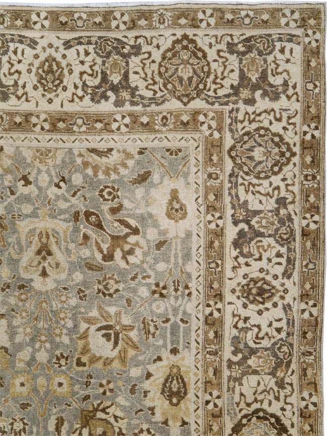 Antique Persian Tabriz Carpet, No.23765 - Gss