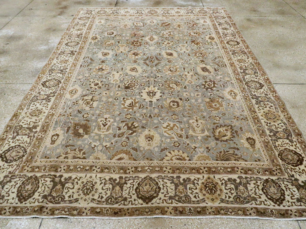Antique Persian Tabriz Carpet, No.23765 - Gss