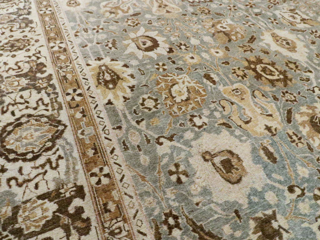 Antique Persian Tabriz Carpet, No.23765 - Gss