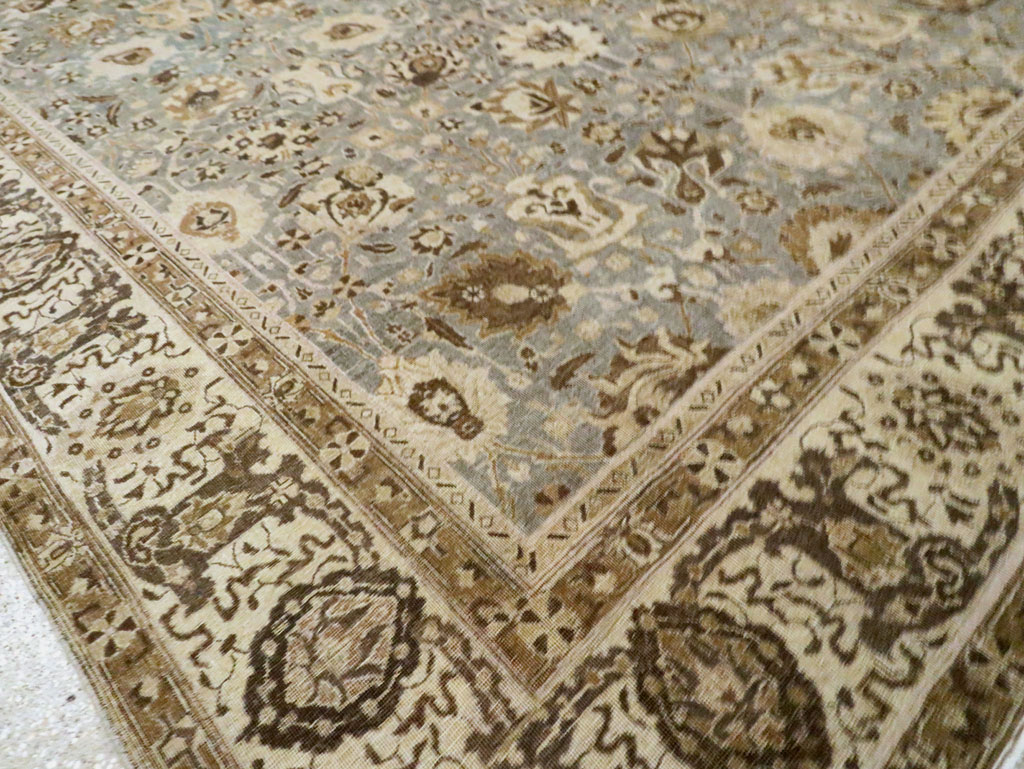Antique Persian Tabriz Carpet, No.23765 - Gss