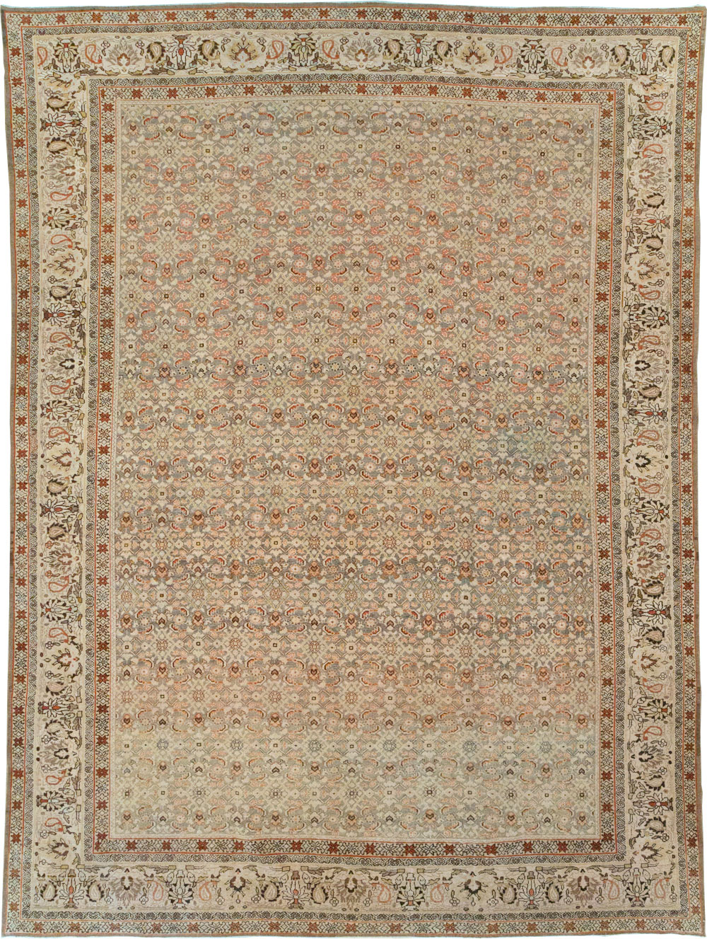 Antique Persian Malayer Carpet, No.23770 - Gss
