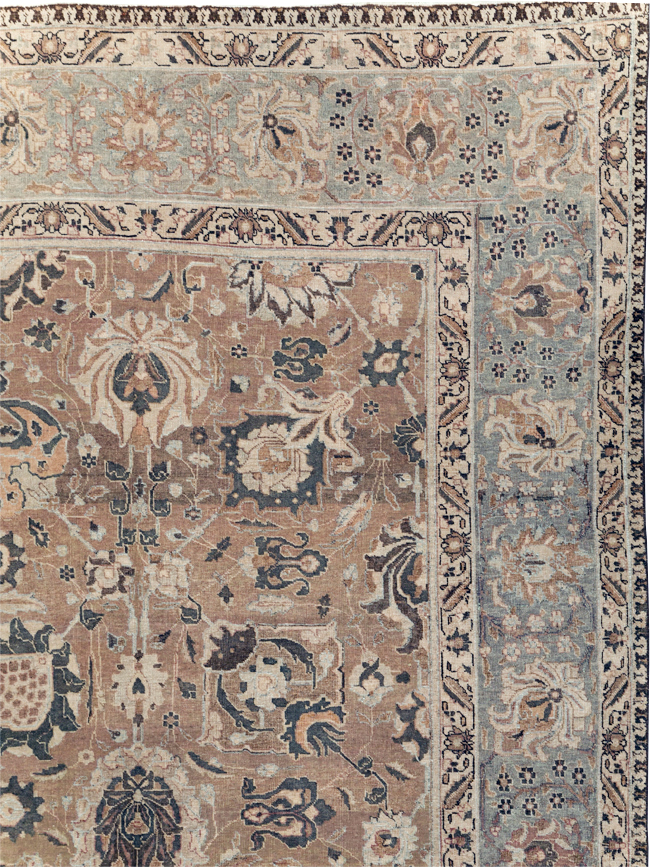 Vintage Persian Tabriz Carpet, No.23771 - Gss