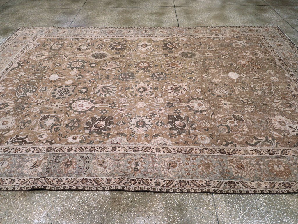 Vintage Persian Tabriz Carpet, No.23771 - Gss