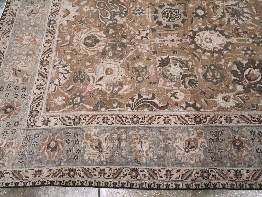 Vintage Persian Tabriz Carpet, No.23771 - Gss