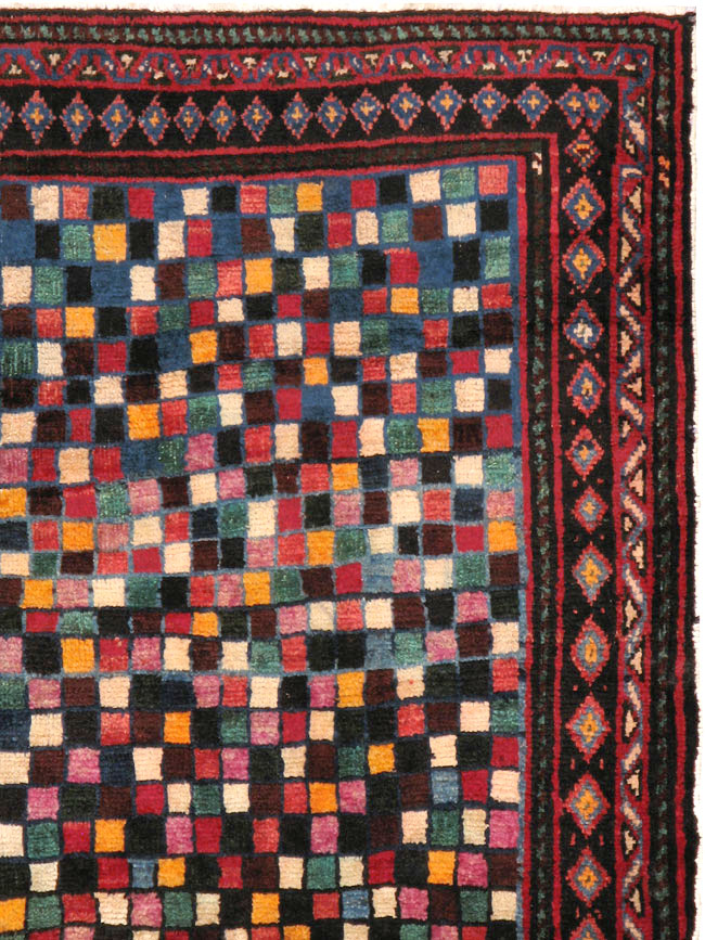 Vintage Persian Joshegan Rug, No.23772 - Gss