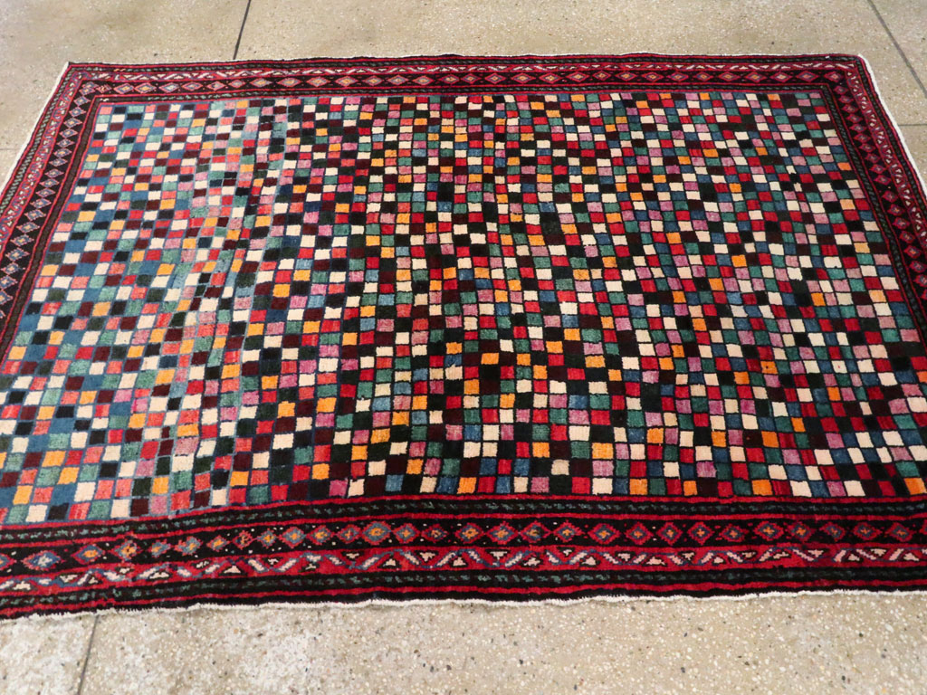 Vintage Persian Joshegan Rug, No.23772 - Gss