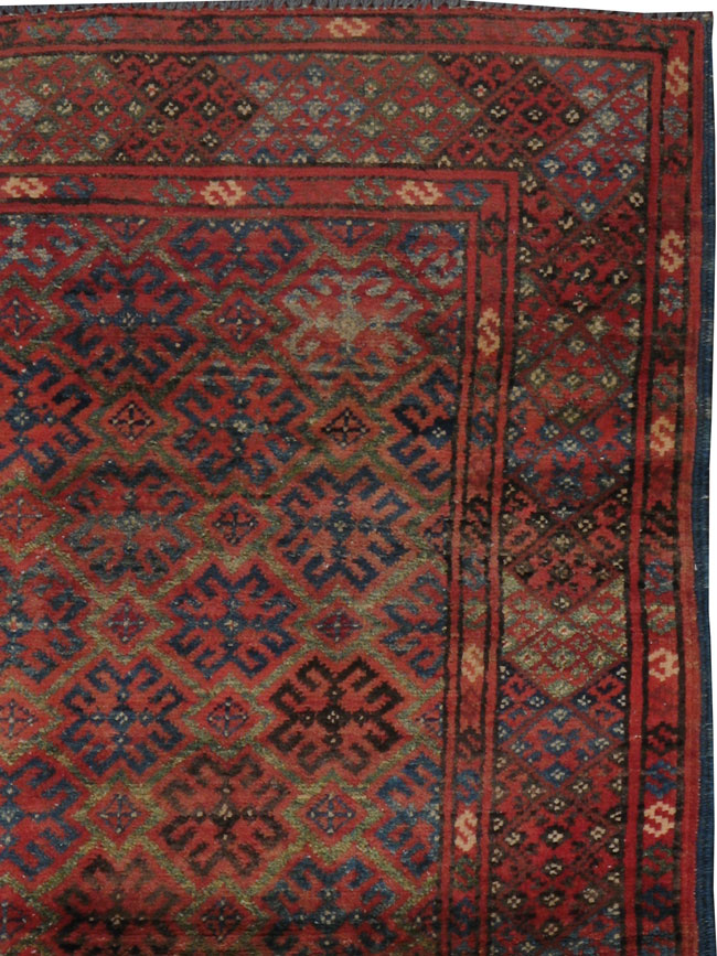 Vintage Afghan Baluch Rug, No.23776 - Gss