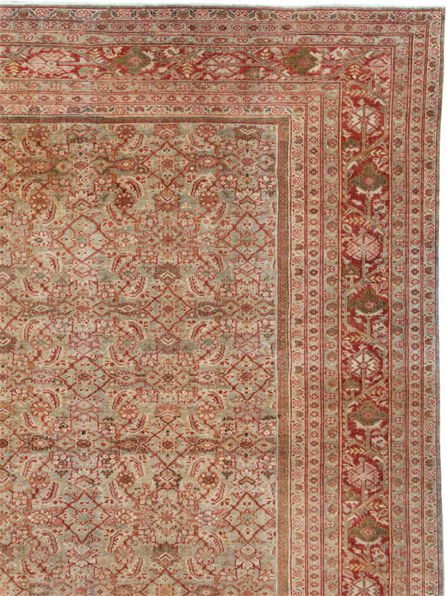 Antique Persian Mahal Carpet, No.23778 - Gss
