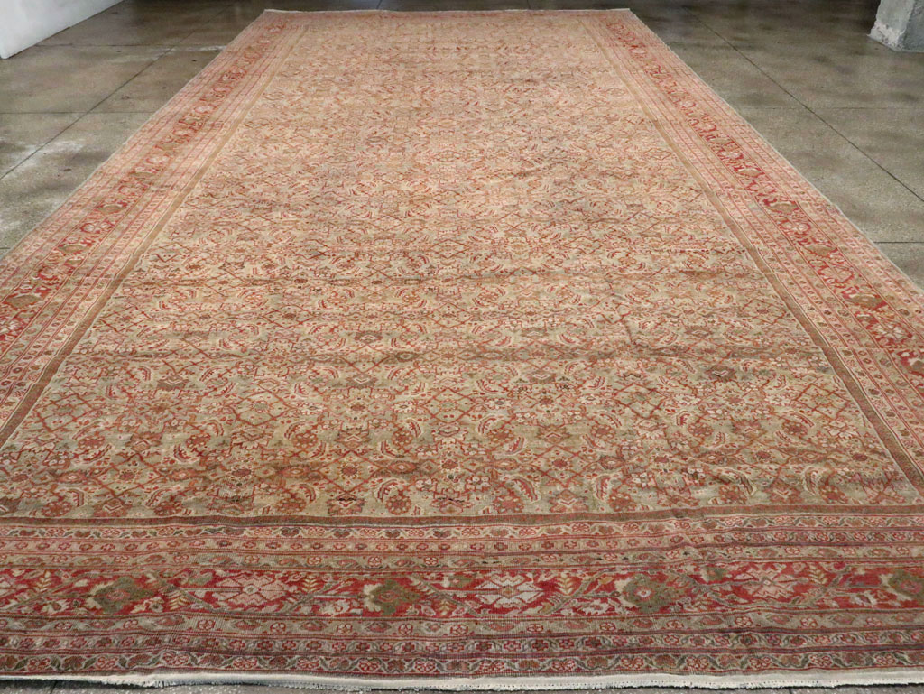 Antique Persian Mahal Carpet, No.23778 - Gss