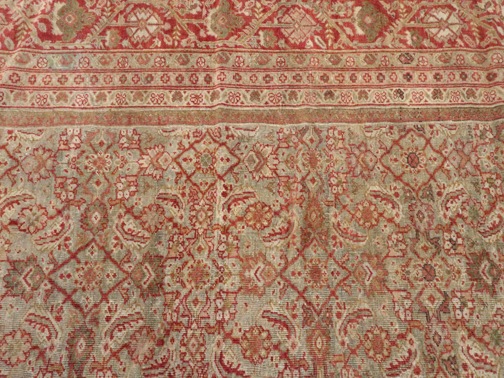 Antique Persian Mahal Carpet, No.23778 - Gss