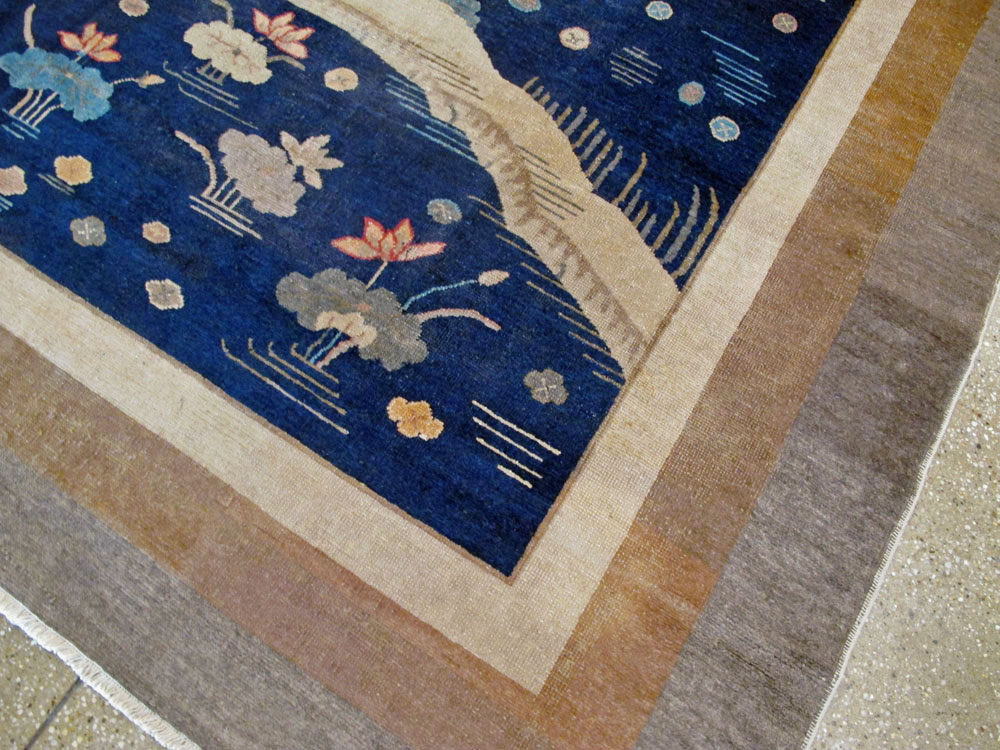 Antique Chinese Peking Carpet, No.23781 - Gss