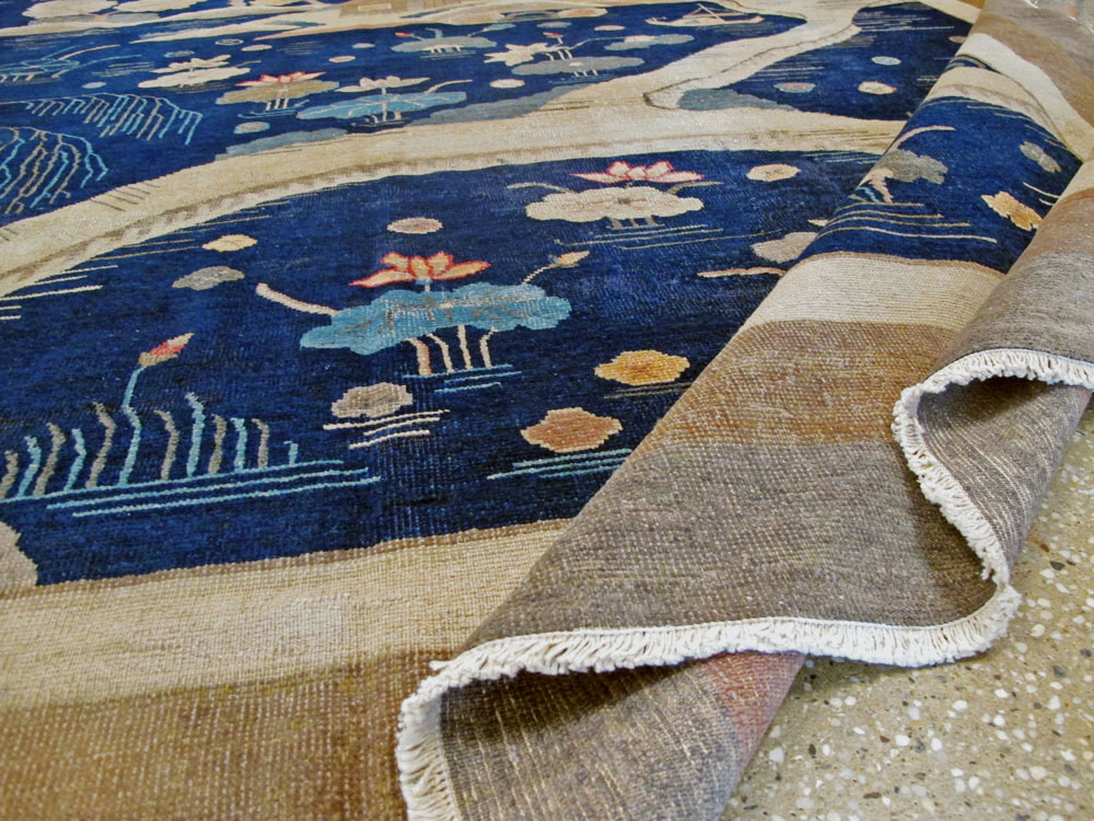 Antique Chinese Peking Carpet, No.23781 - Gss