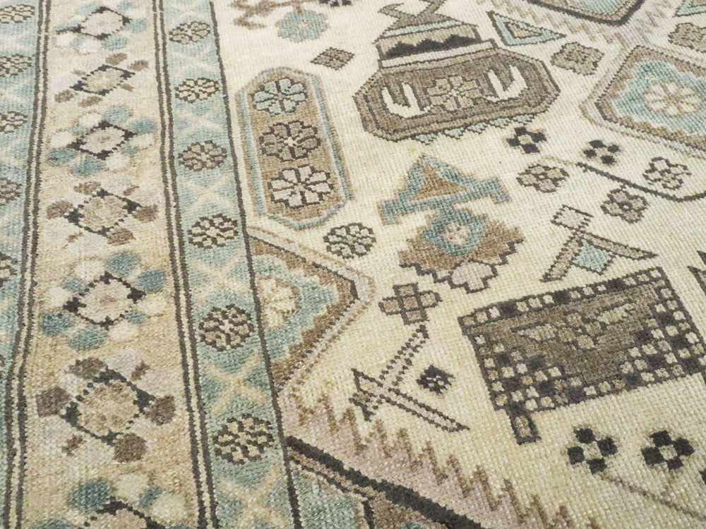 Vintage Persian Ardebil Rug, No.23782 - Gss