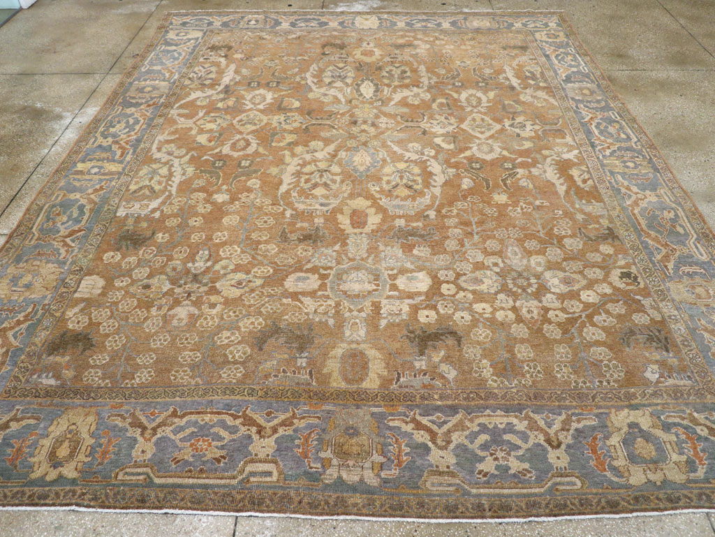 Antique Persian Mahal Room Size Carpet, No.23801 - Gss