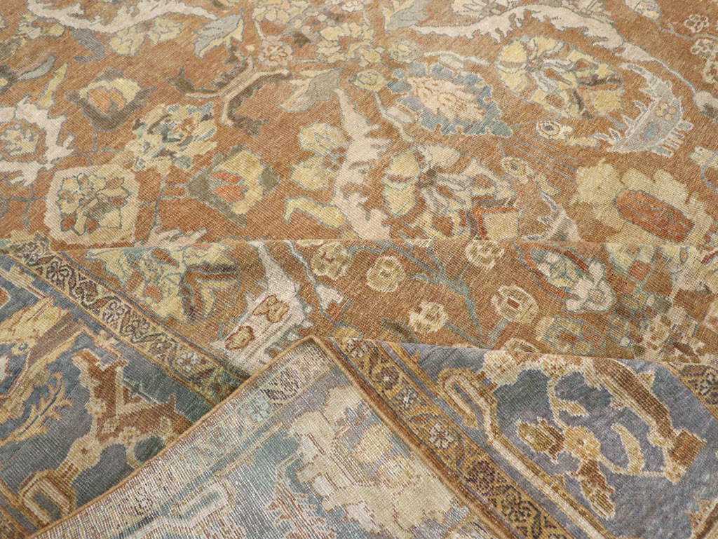 Antique Persian Mahal Room Size Carpet, No.23801 - Gss