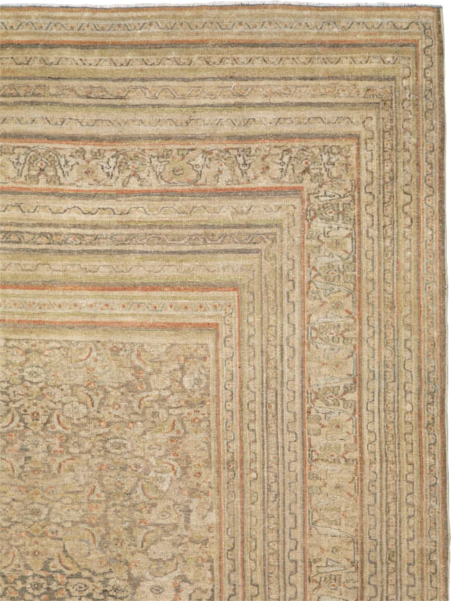 Antique Persian Dorokhsh Gallery Carpet, No.23813 - Gss